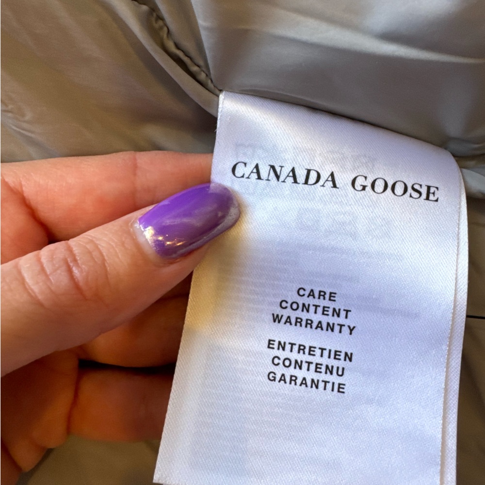 Canada Goose Junction Padded Pastel Lilac Puffer Parka Jacket - Picture 8 of 12
